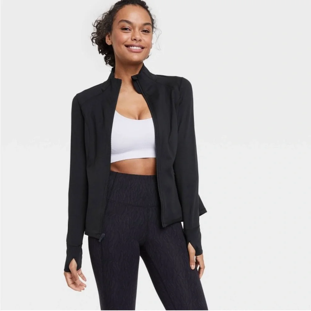 Women's Full Zip Jacket - All In Motion™ Black - Picture 12 of 14